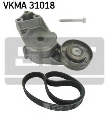 Поликлиновой ременный комплект SKF VKMA 31018