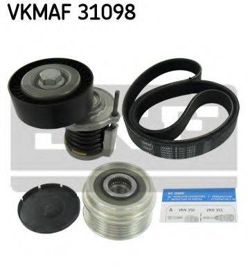 Полікліновий ремінний комплект SKF VKMAF 31098
