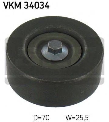 Паразитний / провідний ролик, полікліновий ремінь SKF VKM 34034