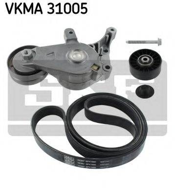 Поликлиновой ременный комплект SKF VKMA 31005