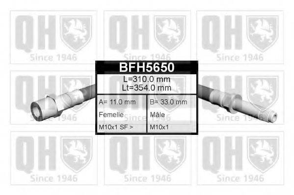 QUINTON HAZELL BFH5650 Тормозной шланг