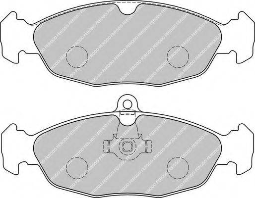 Комплект гальмівних колодок, дискове гальмо FERODO FDB1903