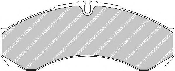 Комплект тормозных колодок, дисковый тормоз FERODO FVR1102
