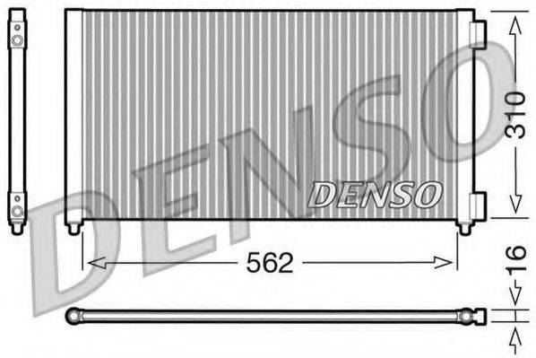 Конденсатор, кондиционер DENSO DCN09102