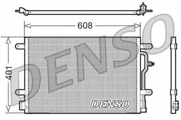 Конденсатор, кондиціонер DENSO DCN02011