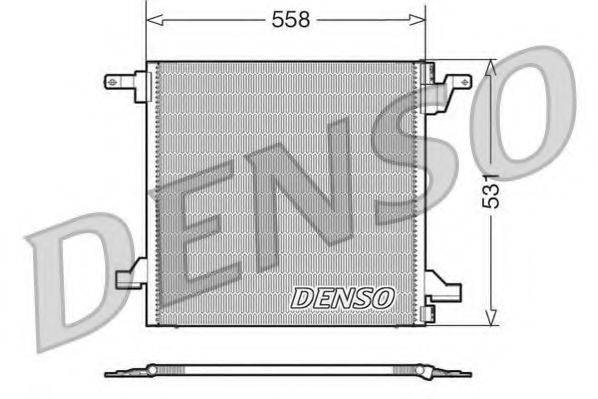 Конденсатор, кондиционер DENSO DCN17022