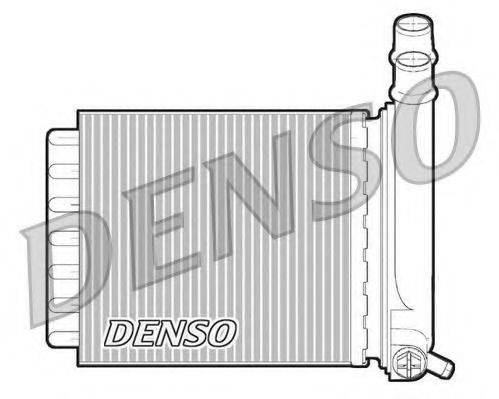 Теплообмінник, опалення салону DENSO DRR07007