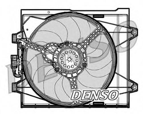 Вентилятор, охлаждение двигателя DENSO DER09046