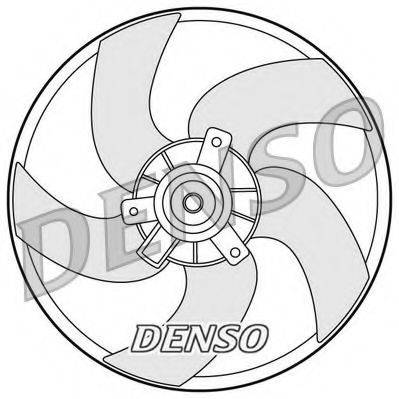 Вентилятор, охолодження двигуна DENSO DER21011