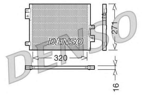 Конденсатор, кондиціонер DENSO DCN28002