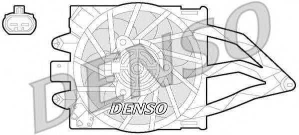 Вентилятор, охлаждение двигателя DENSO DER09057