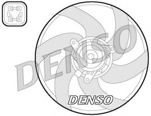 Вентилятор, охлаждение двигателя DENSO DER21022