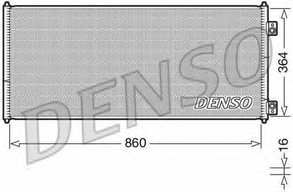 Конденсатор, кондиціонер DENSO DCN10032