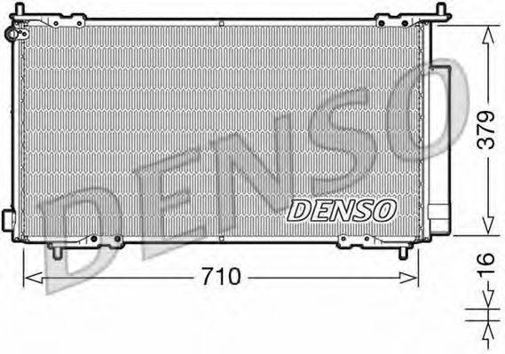 Конденсатор, кондиционер DENSO DCN40015