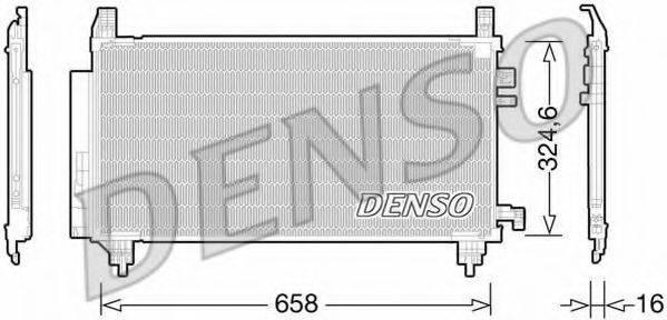 Конденсатор, кондиціонер DENSO DCN50046