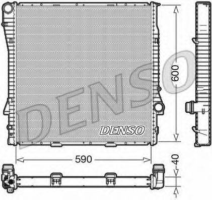 DENSO DRM05112 Радиатор, охлаждение двигателя