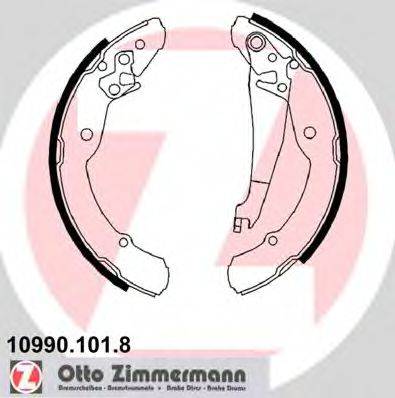 Комплект тормозных колодок ZIMMERMANN 10990.101.8
