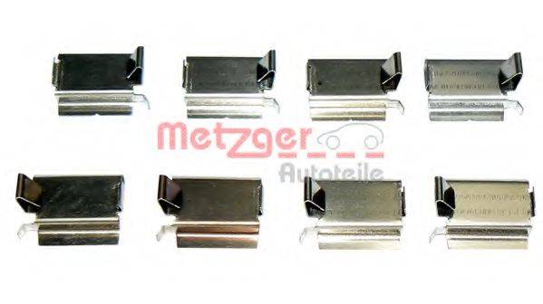 Комплектующие, колодки дискового тормоза METZGER 109-1820