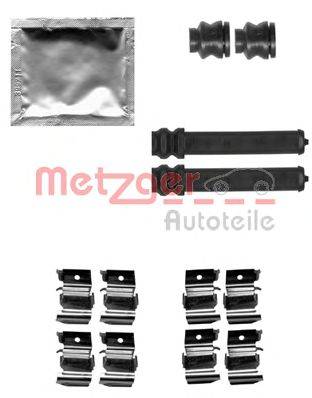 Комплектующие, колодки дискового тормоза METZGER 109-1855