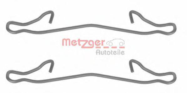 METZGER 1091121 Комплектуючі, колодки дискового гальма