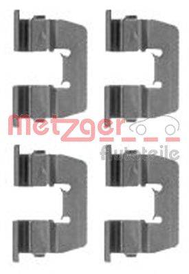 Комплектующие, колодки дискового тормоза METZGER 109-1764