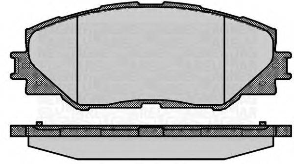 Комплект тормозных колодок, дисковый тормоз MAGNETI MARELLI 363916060632